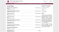 Desktop Screenshot of leistungsverzeichnis.labor-gaertner.de