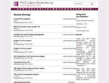 Tablet Screenshot of lvz.labor-gaertner.de